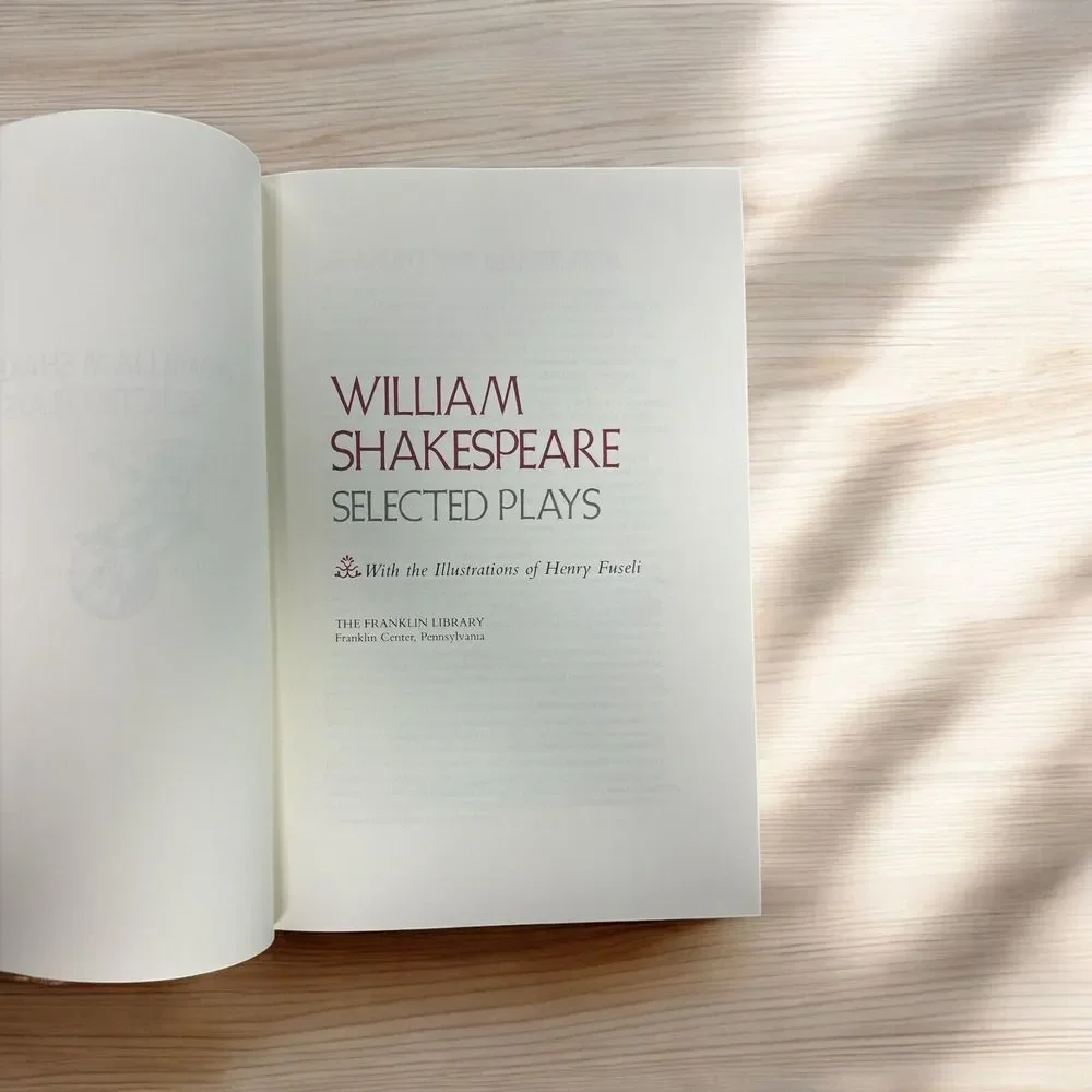 William‎ Shakespeare Selected Plays Franklin Library 1981